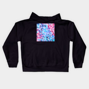 Bright Pastel Geometrics Kids Hoodie